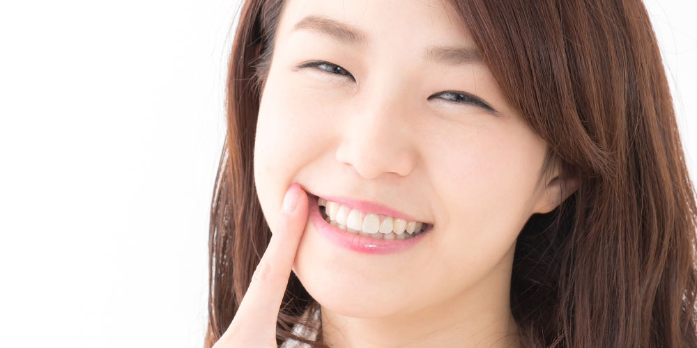 口元の印象が変わる白い歯のご提案